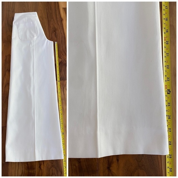 NWOT Everlane Limited Release: The Wide Leg Structure Pant White - Picture 15 of 16